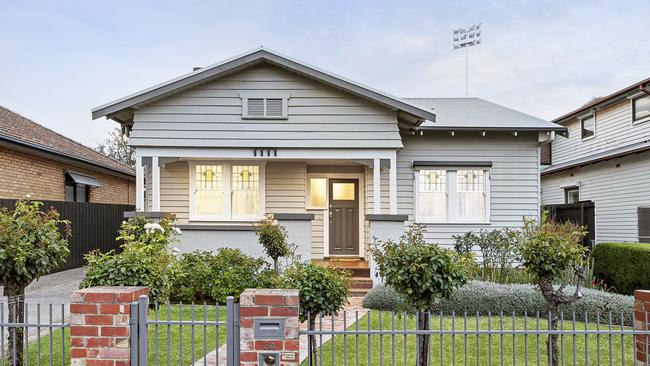 The three-bedroom house at 3A Craddock St, North Geelong, sold for $1.165m.