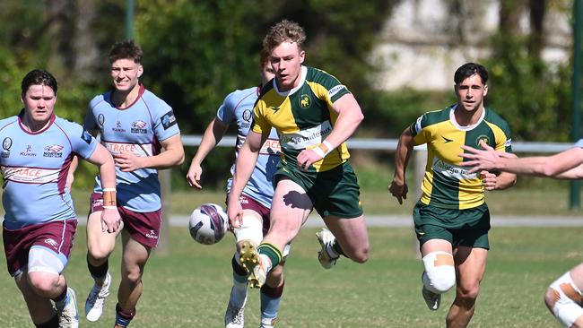 Campbell King. Club rugby Norths v Wests - colts Saturday July 13, 2024. Picture, John Gass