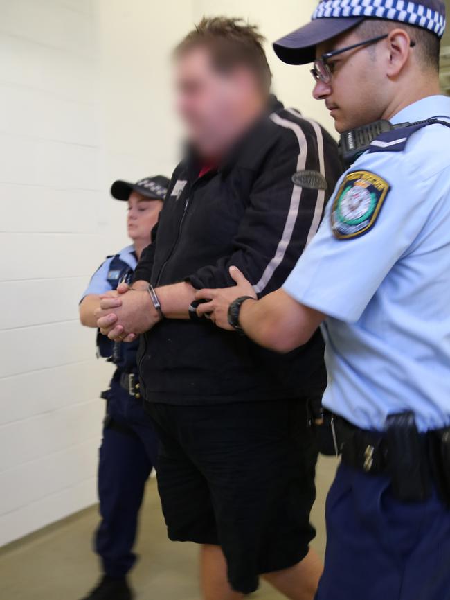 The 51-year-old teacher was arrested at his Russell Lea home by detectives. Picture: NSW Police Force