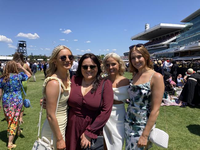 Sarah Hannan, Caitlyn Millar, Amy Murray and Clodagh Barrett