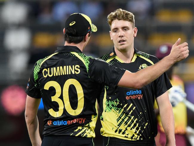 Will the sacrifices of Australia’s fast-bowling pack rub off on young gun Cam Green? Picture: Getty Images