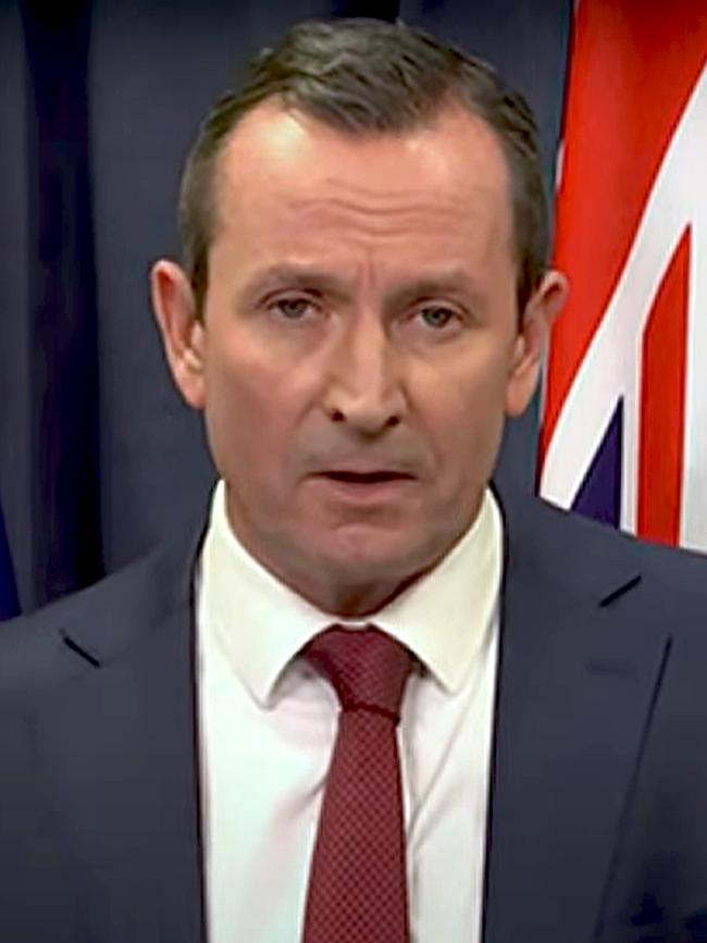 Former WA premier Mark McGowan.