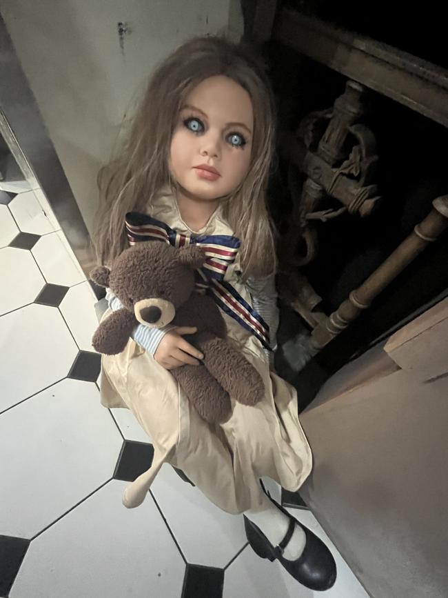 Dolls at Maryborough's Haunted Doll Museum.