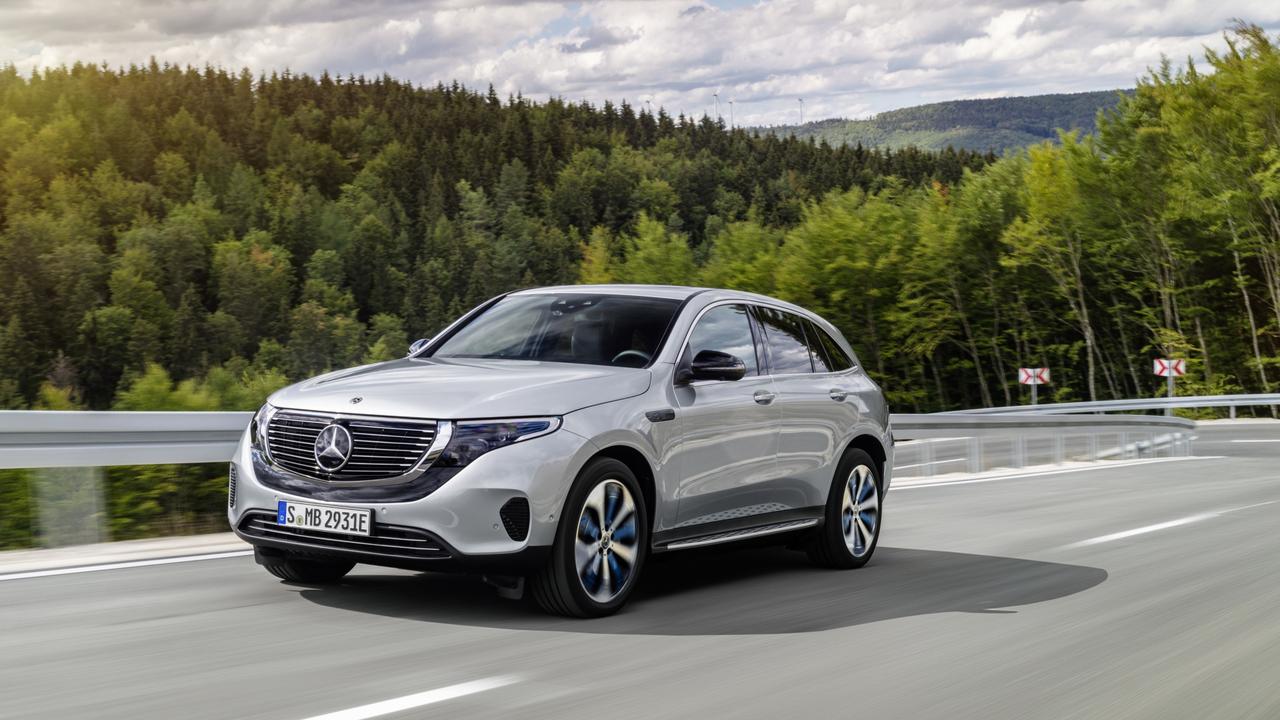 The Mercedes-Benz EQ C is the brand’s first mass produced electric car.