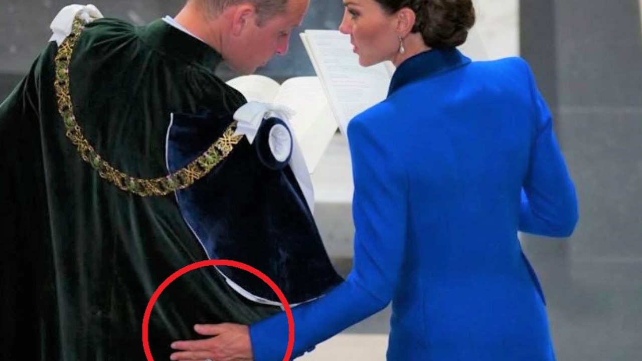 The Princess of Wales was snapped getting friendly with her husband at an event in Scotland to make the new Kings’ coronation.