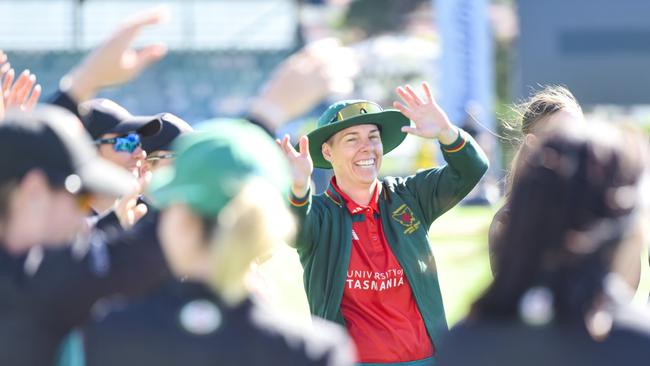 Tigers captain Elyse Villani is almost certain to return for the final. (Photo by Simon Sturzaker/Getty Images)