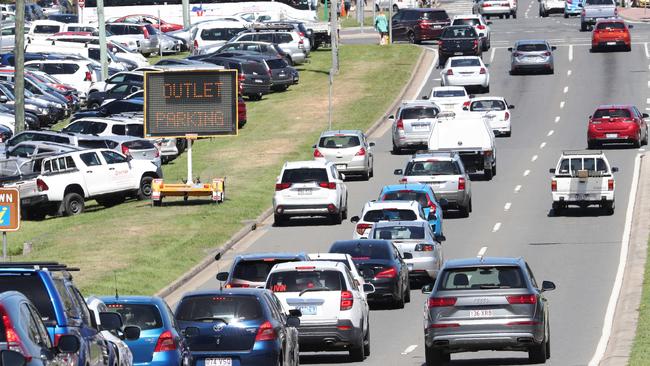 Traffic congestion is an ongoing issue. Picture: Glenn Hampson