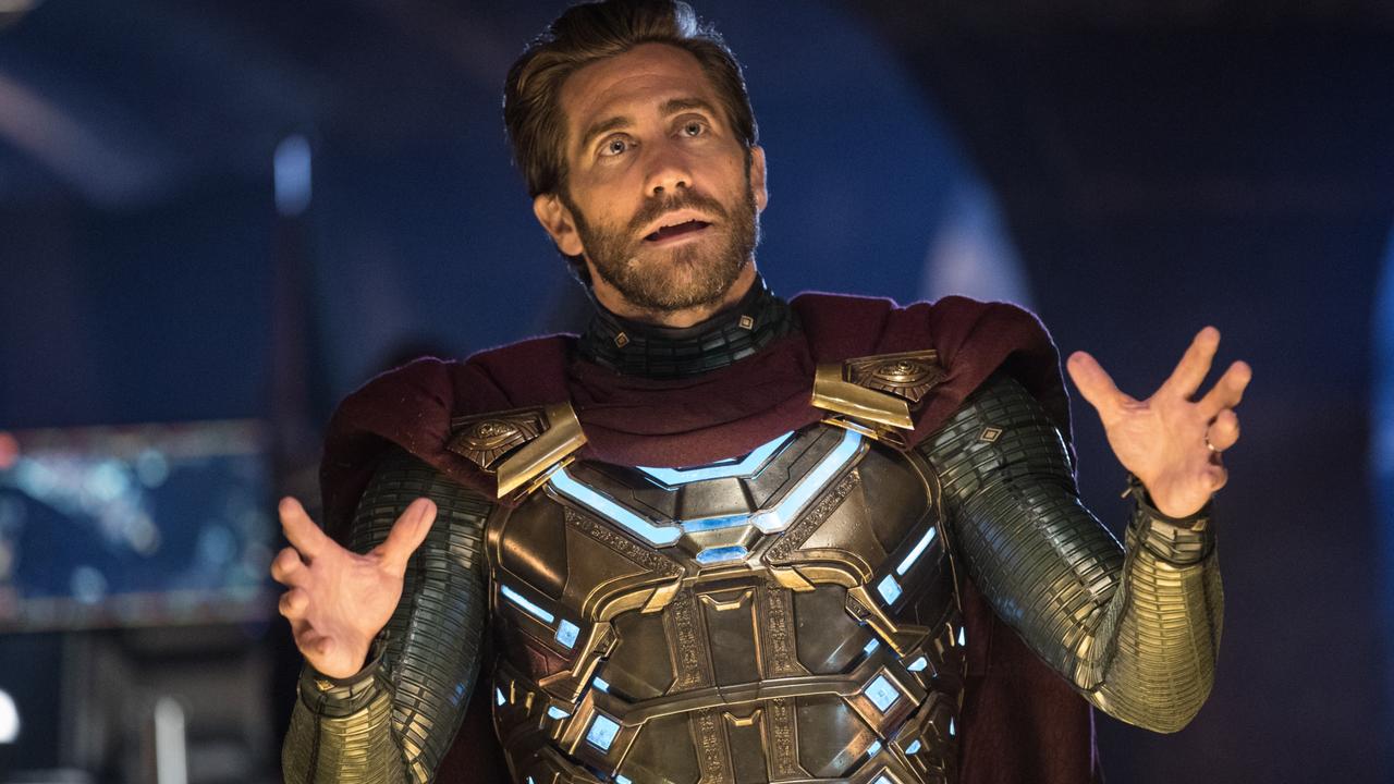 Jake Gyllenhaal as iconic comic book character Mysterio.