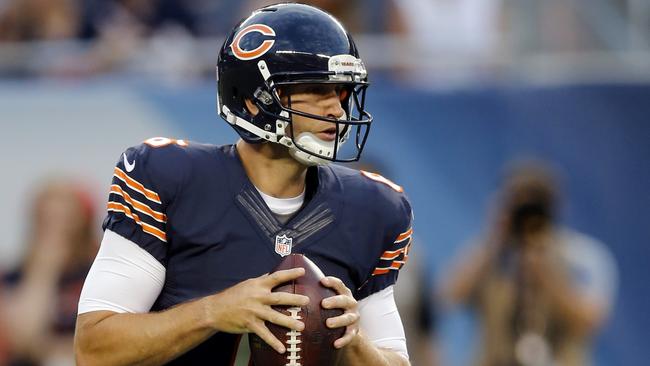 Chicago Bears quarterback Jay Cutler is on a $179 million contract. Picture: AP Photo/Charles Rex Arbogast