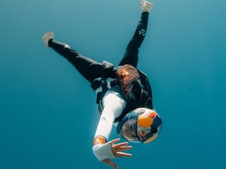 Redbull Skydiver Maja Kuczynska