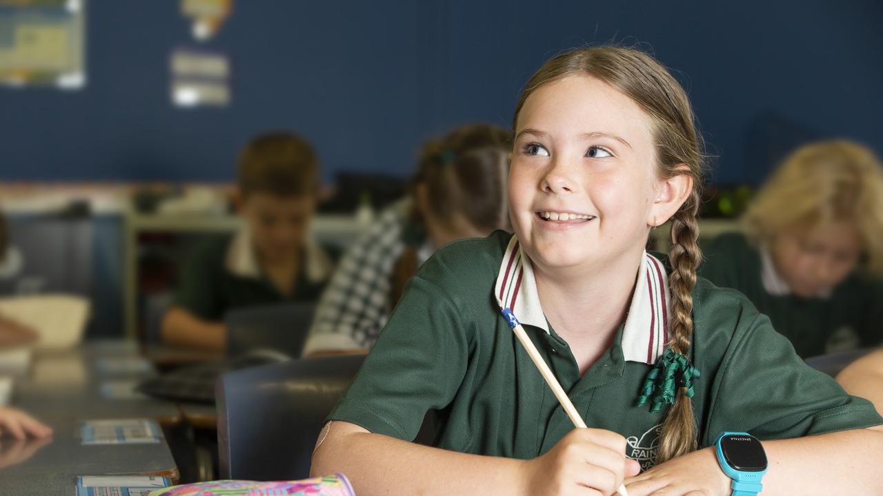 Rainworth State School first day at school for 2021. Grade 3 student Tatum. Picture: Renae Droop