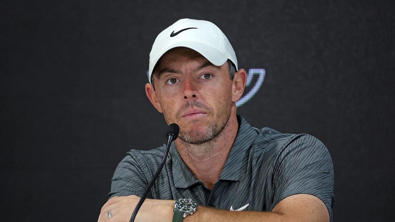 McIlroy celebrates PGA win after LIV Golf lawsuit makes controversy ‘more personal’ as Aussie barred