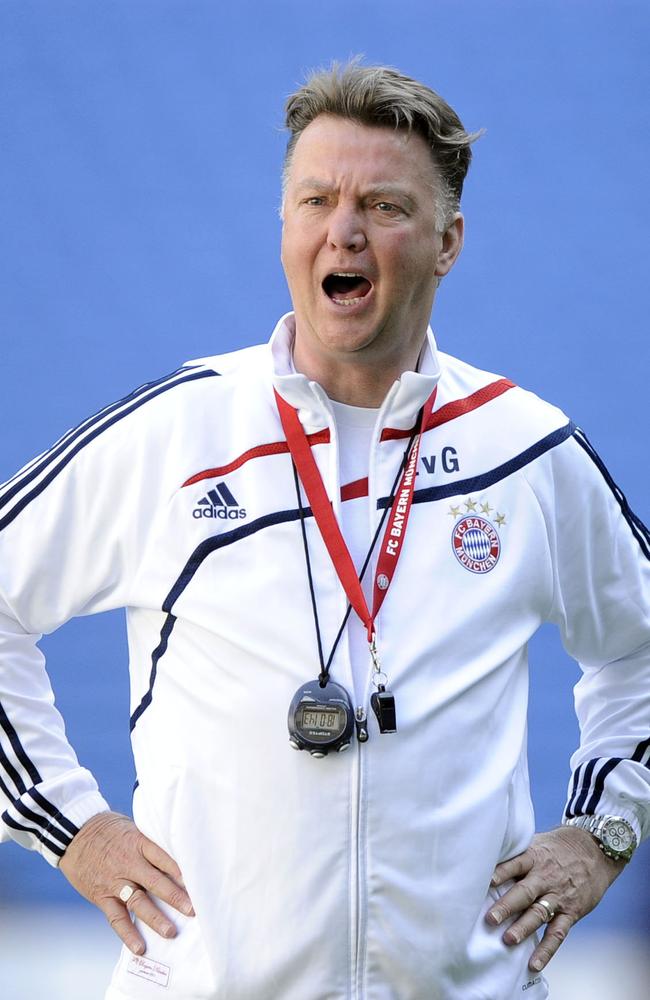 Bayern Munich won the league-cup double in 2010 under van Gaal.