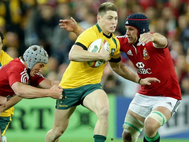 O'Connor playing more the Wallabies during the Lions’ last visit. Picture: Supplied
