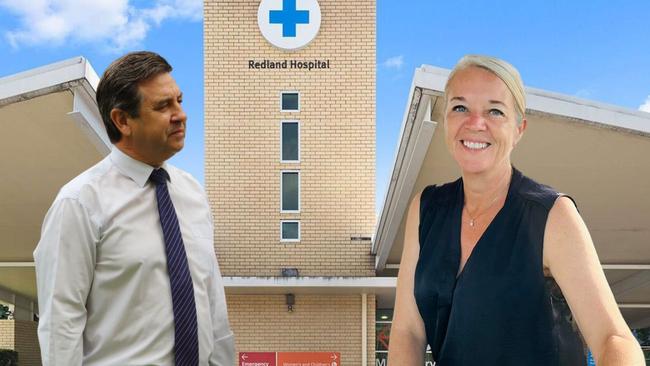 Oodgeroo MP Mark Robinson said there was no funding in the upcoming financial year for building the hospital expansion. Redlands MP Kim Richards would not be drawn on a date for the building works to start.