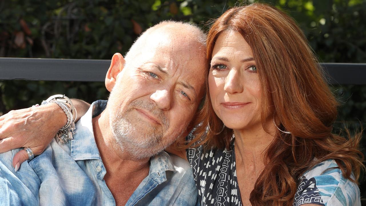 Robin and her husband Sean. Picture: Annette Dew