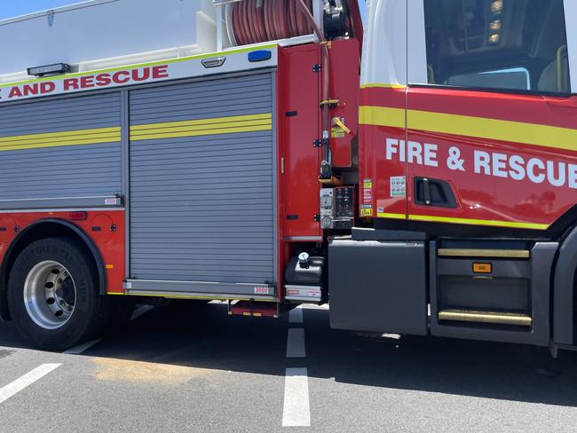 Queensland Fire & Emergency Fire Truck generic. Picture: Alison Paterson