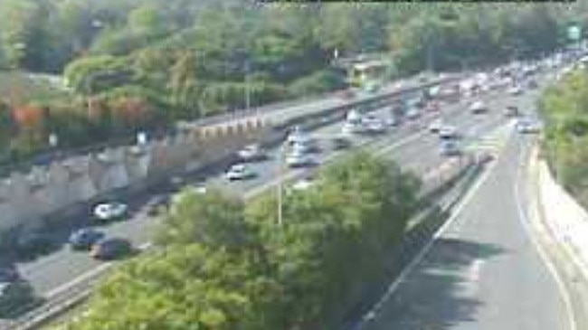 Pacific Motorway northbound at Nerang. Picture: TMR