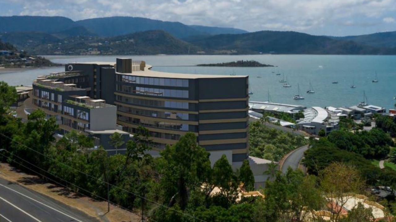 One Whitsunday's mega $80m luxury resort it has applied to build on Shingley Drive in the Whitsundays. Picture: One Whitsundays