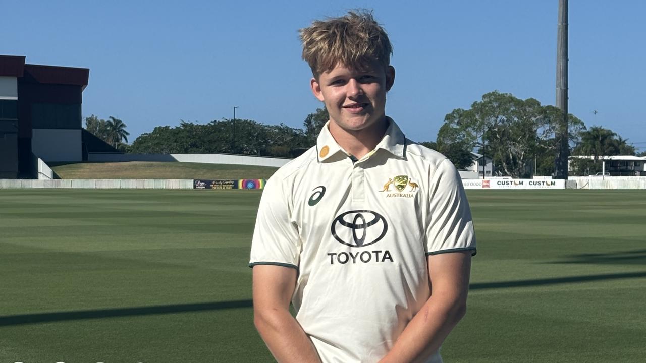 Mackay young gun Jack Law had the opportunity of a lifetime when he featured for Australia A against India A at the Great Barrier Reef Arena. Picture: Mitch Turner