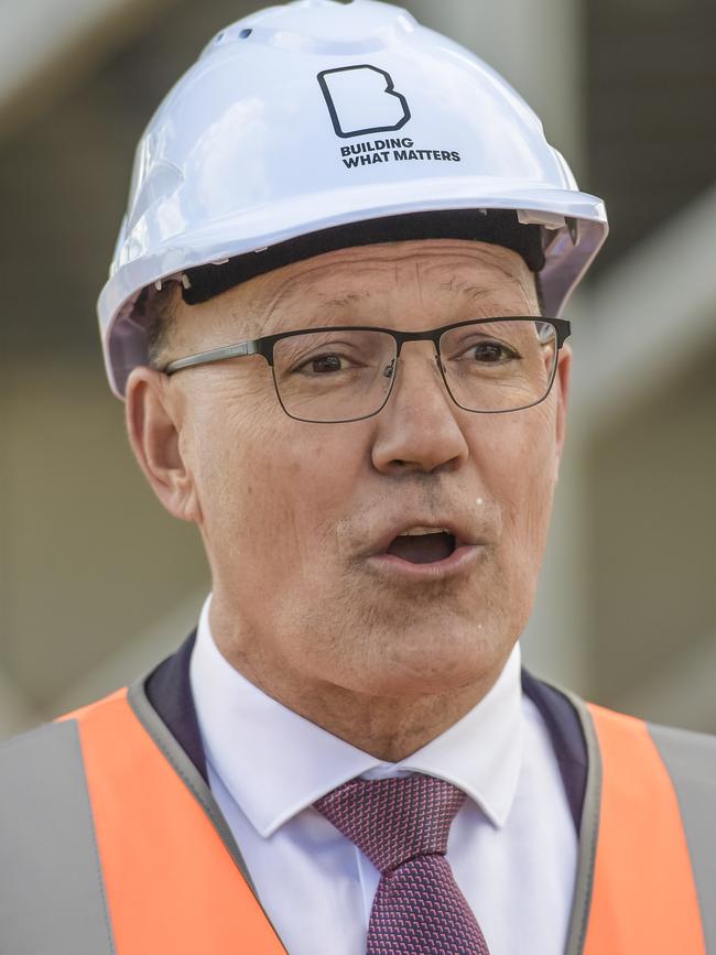 Transport Minister Corey Wingard said the project will have an overwhelmingly positive impact on the state. Picture: Roy VanDerVegt