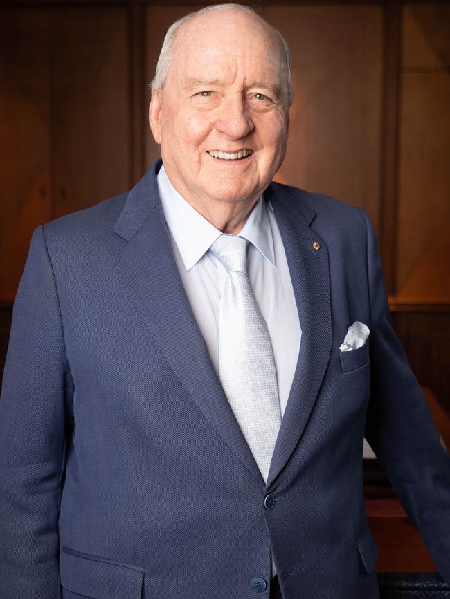 2GB broadcaster Alan Jones. Picture: Renee Nowytarger