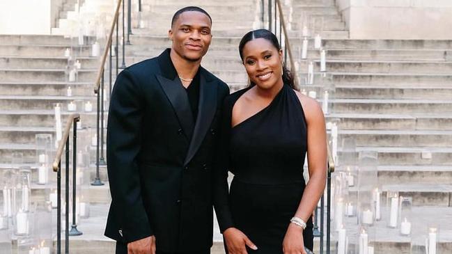 Westbrook's wife wasn’t having it.