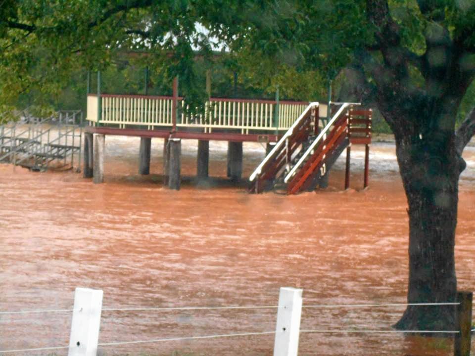 WATCH Car Park Ripped Up After Flash Flooding The Courier Mail