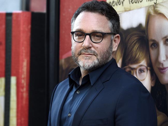 FILE- In this June 14, 2017, file photo, Colin Trevorrow, director of "The Book of Henry," poses at the premiere of the film on the opening night of the 2017 Los Angeles Film Festival at the ArcLight Culver City in Culver City, Calif.  Trevorrow will no longer be directing "Star Wars: Episode IX." Lucasfilm said Tuesday, Sept. 5, that the company and the director have mutually chosen to part ways citing differing visions for the project. (Photo by Chris Pizzello/Invision/AP, File)