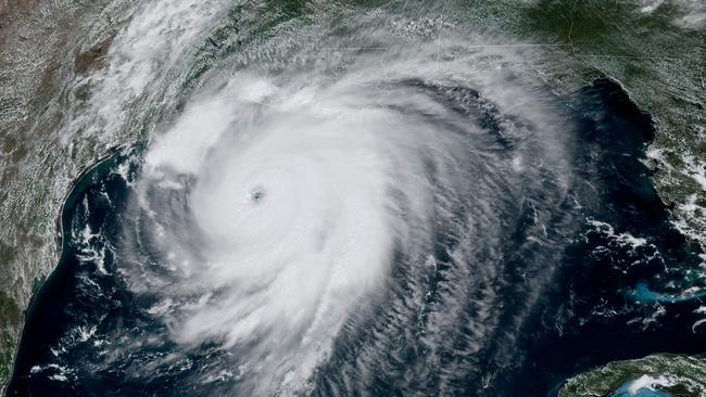 Satellite image of Hurricane Laura in the Gulf of Mexico. Picture: AFP.