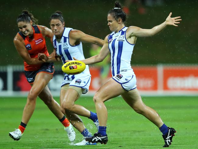 Kearney and the Kangaroos have made a great start to the AFLW