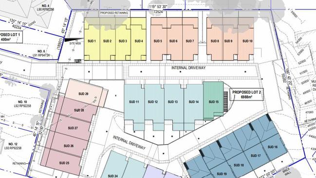 A Development Application has been lodged for four properties on Carrara and Nurran Sts in Mt Gravatt East. 