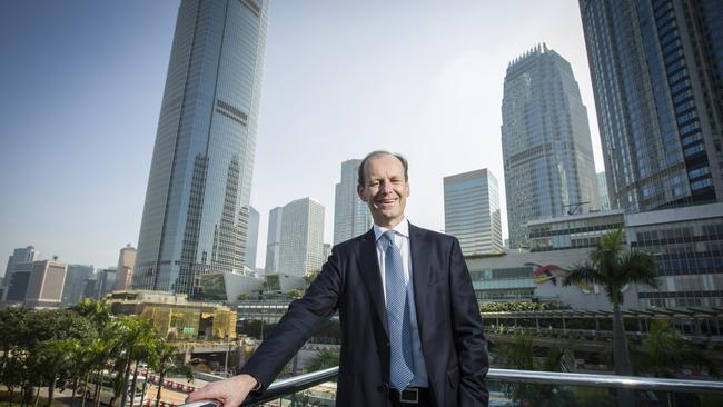 Shayne Elliott, chief executive officer of ANZ Bank, in Hong Kong. (Picture: Michael Perini)