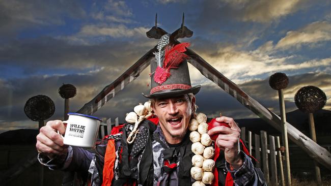 Huon Valley Mid-Winter festival co-founder and director Sam Reid as the festival is going digital this year. Picture: Zak Simmonds