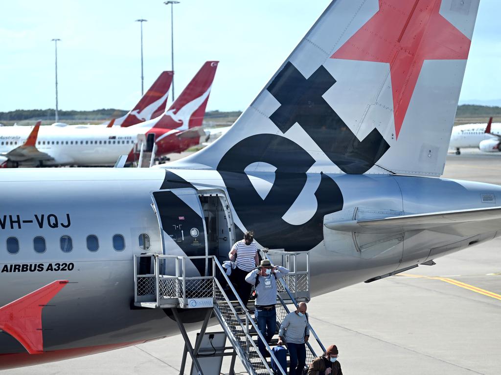 Despite facing troubling times, the airline has also been voted Best Low-Cost Airline for 2021. Picture: Dan Peled/NCA NewsWire