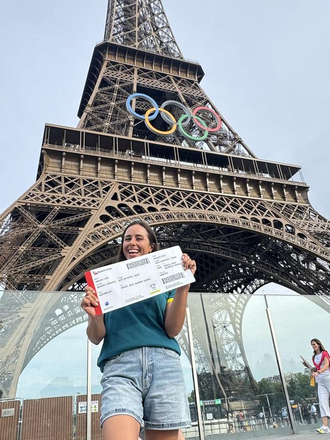 Neomie Fox is officially Paris bound. Picture: Supplied