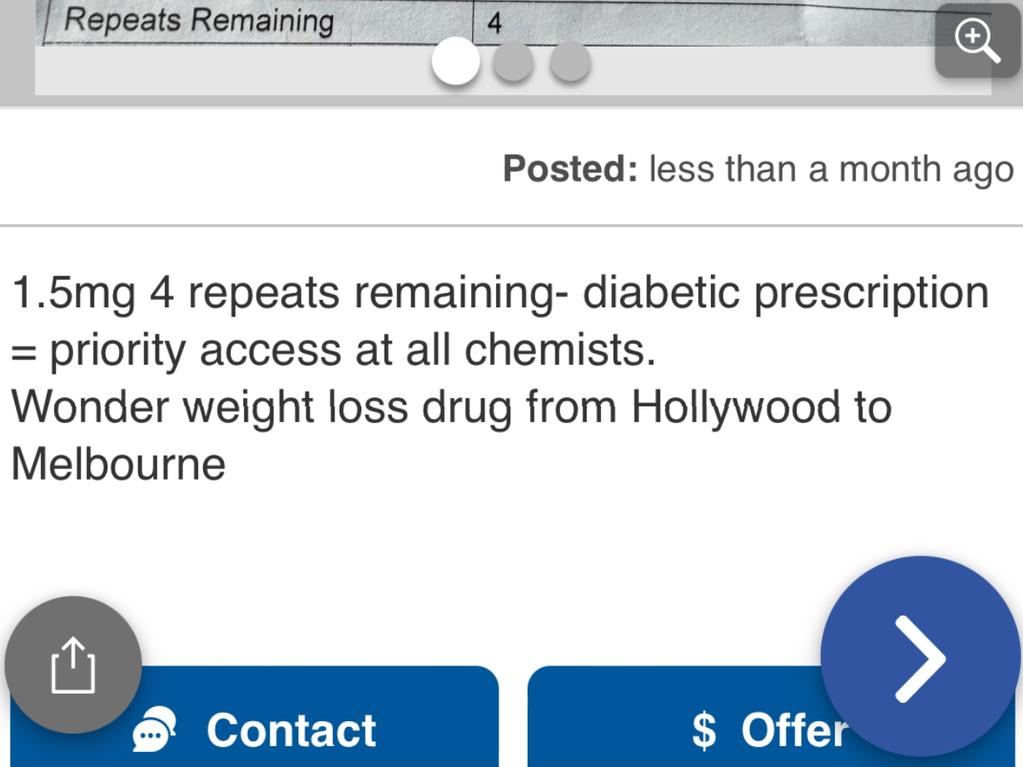 Online stores are illegally selling Ozempic and wrongly advertising it as a weight loss product.