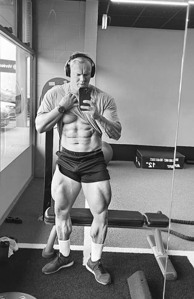 The Mercury's best gym buff 2024: Tom Major. Picture: Instagram/@tmajor_personaltraining