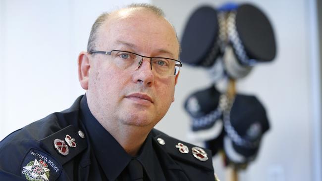 HOLD SATURDAY PAPER. New Victoria Police Chief Commissioner Graham Ashton. Picture: David Caird.