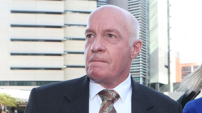 Gordon Nuttall outside Brisbane Supreme Court.
