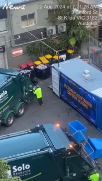 St Kilda residents sick of 'deafening' recycling collection noise