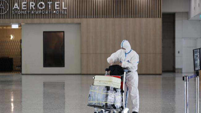 Passengers arrive at the International Airport in November. Picture: Nikki Short