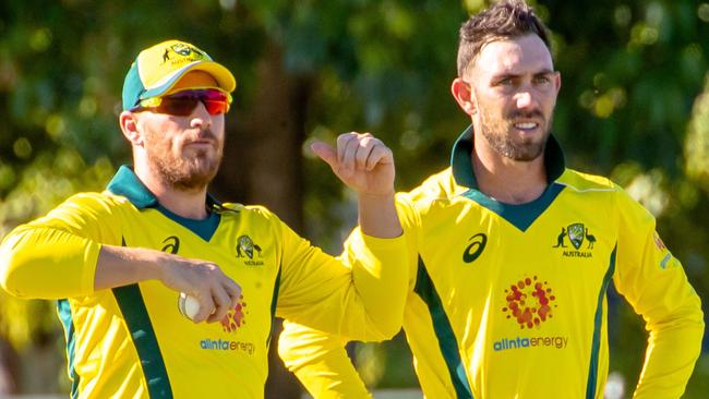 Aaron Finch and Glenn Maxwell may fly to Perth a month before the England tour