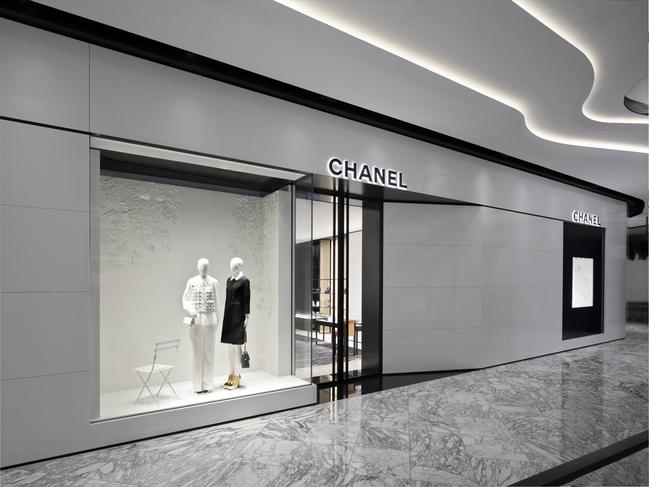 The Chanel boutique.