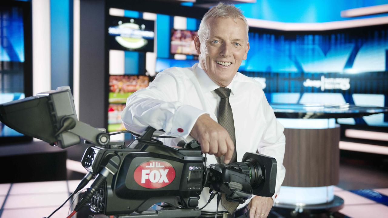 Legendary footy commentator and Australian broadcasting icon Sandy Roberts is retiring from TV commentary. Photo: Eugene Hyland