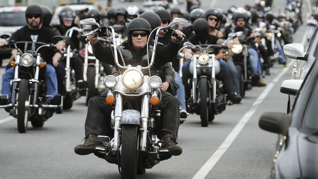 Police reviewing footage of Hells Angels’ poker run | Gold Coast Bulletin