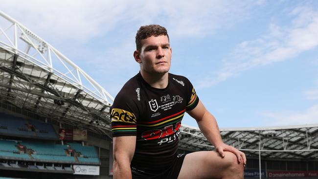 Penrith‘s Liam Martin hasn’t given up hope of a premiership this season despite last weekend’s finals loss to South Sydney. Picture: Brett Costello