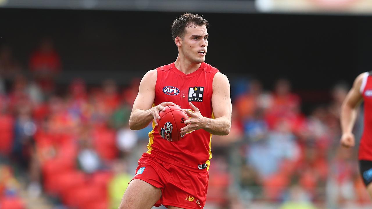 St Kilda could lure No.10 draft pick Jack Bowes from the Suns. Picture: Chris Hyde/Getty Images