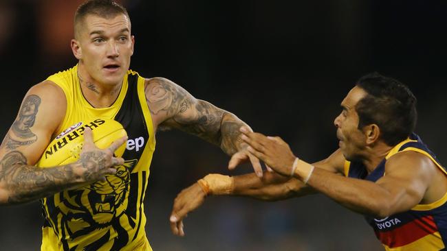 Dustin Martin. (Photo by Michael Dodge/Getty Images)