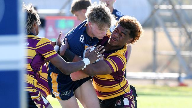 Confraternity Carnival 2024. Ryan Catholic College v St James College. Picture: Shae Beplate.